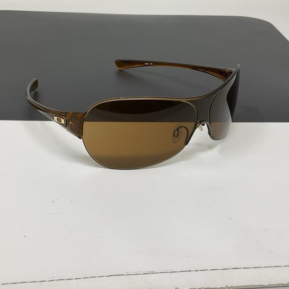 Oakley CONDUCT Polished Amber 05-270 Rimless Scratched Lens main image 8